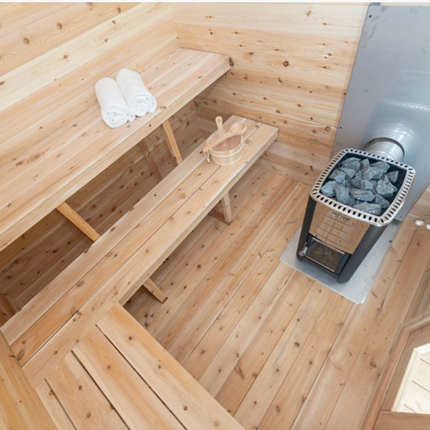 Dundalk Leisurecraft CT Georgian Cabin Sauna (Wood Burning)