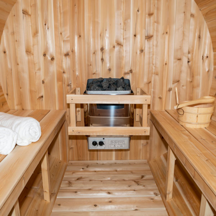 Dundalk Leisurecraft CT Serenity Barrel Sauna (Electric)