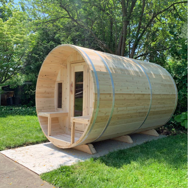 Dundalk Leisurecraft CT Tranquility Barrel Sauna (Wood Burning)