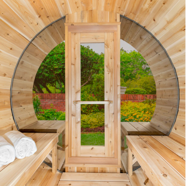 Dundalk Leisurecraft Serenity MP Barrel Sauna (Wood Burning)