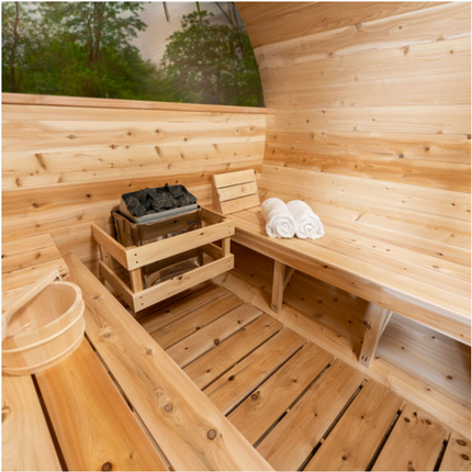 Dundalk Leisurecraft Tranquility MP Barrel Sauna (Electric)