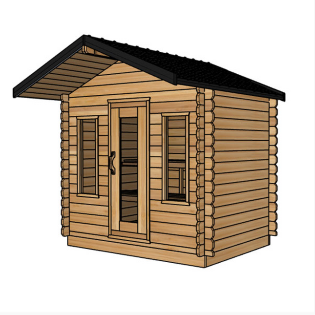 Dundalk Leisurecraft CT Palmer Cabin Sauna (Wood Burning)
