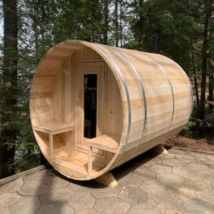 Dundalk Leisurecraft CT Serenity Barrel Sauna (Wood Burning)