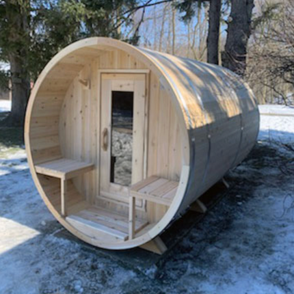 Dundalk Leisurecraft CT Serenity Barrel Sauna (Wood Burning)