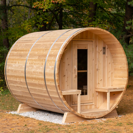 Dundalk Leisurecraft CT Serenity Barrel Sauna (Wood Burning)