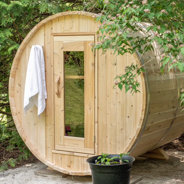 Dundalk Leisurecraft CT Harmony Barrel Sauna (Wood Burning)