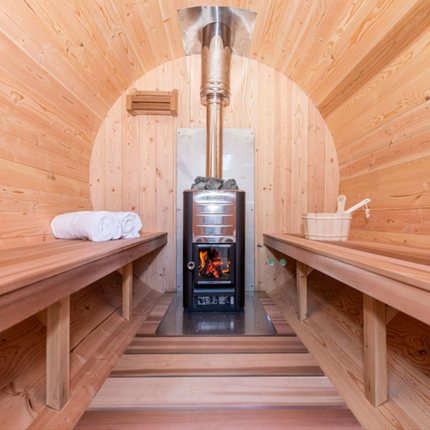 Dundalk Leisurecraft CT Harmony Barrel Sauna (Wood Burning)