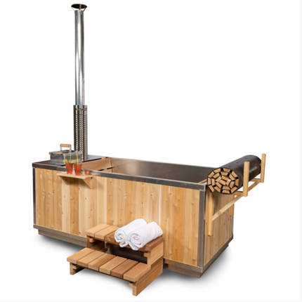 Dundalk Leisurecraft The Starlight Wood Burning Hot Tub