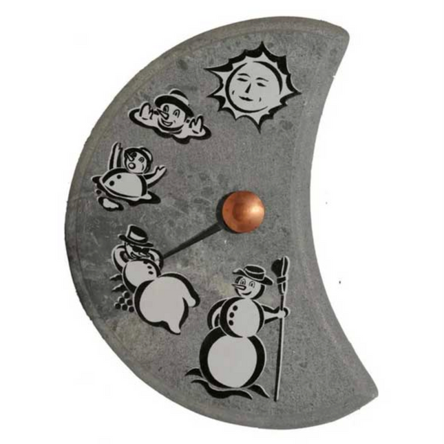 LUMIUKKO, Snowman Soapstone Thermometer