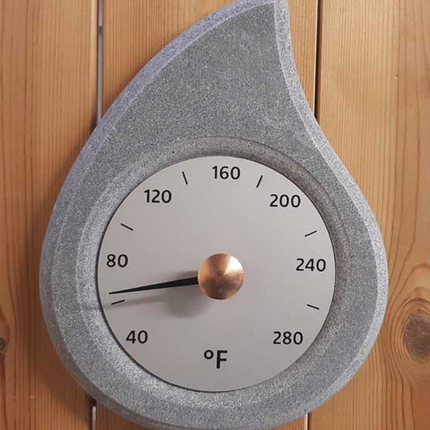 PISARAINEN, Soapstone Thermometer Farenheit