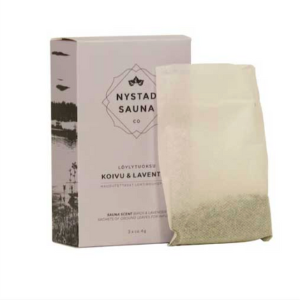 Nystad Sauna Scent - Birch & Lavender (3/Pack)