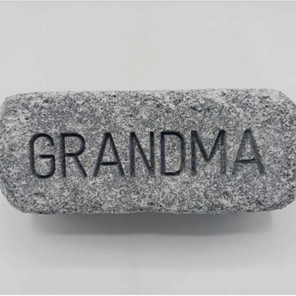 GRANDMA, Engraved Soapstone