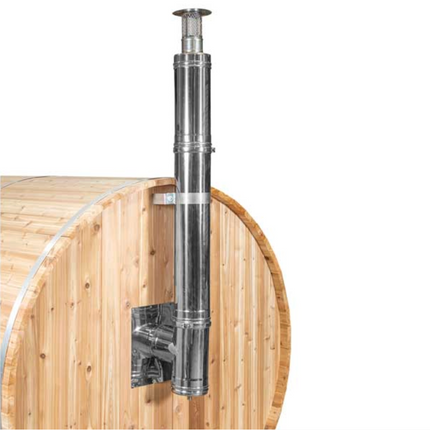 Chimney Set for out the Side with Elbow