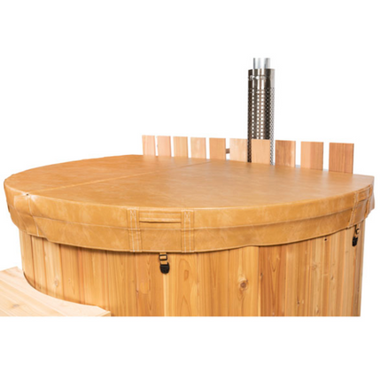 5' Evolution Hot Tub Cover - Tan