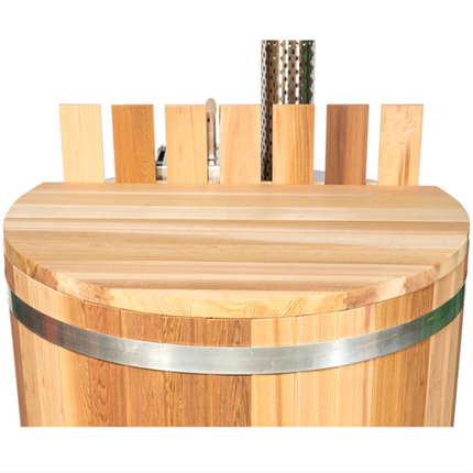 5' Original Tub Cedar Cover (2 Piece)