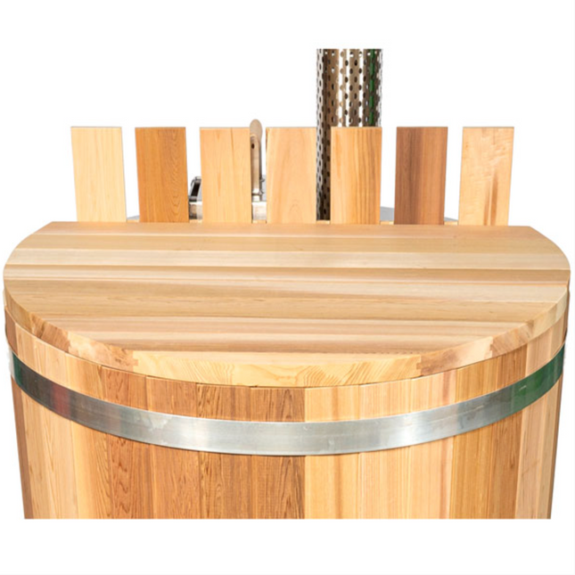 5' Original Tub Cedar Cover (2 Piece)