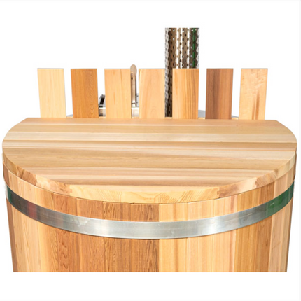 6' Original Tub Cedar Cover (2 Piece)