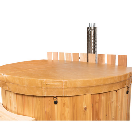 7' Evolution Hot Tub Cover - Tan