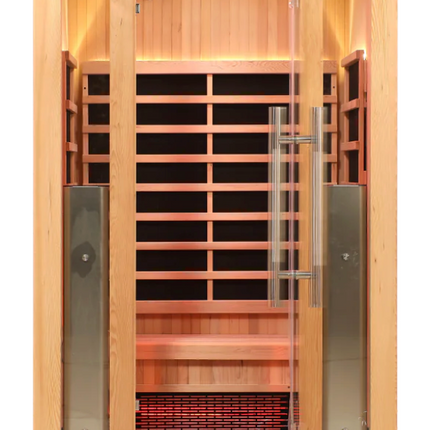 HealthSmart 2 Person Full Spectrum "Smart" WIFI Infrared Sauna