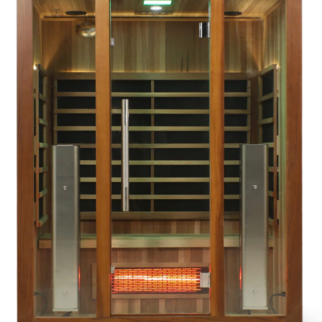 HealthSmart 3 Person Full Spectrum "Smart" WIFI Infrared Sauna