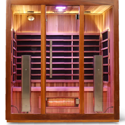 HealthSmart 4 Person Full Spectrum "Smart" WIFI Infrared Sauna