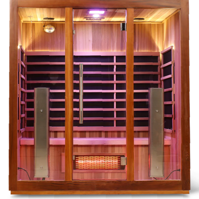 HealthSmart 4 Person Full Spectrum "Smart" WIFI Infrared Sauna