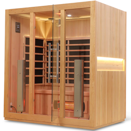 HealthSmart 4 Person Full Spectrum "Smart" WIFI Infrared Sauna