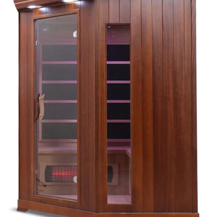 HealthSmart 4 Person Full Spectrum Corner Infrared Sauna
