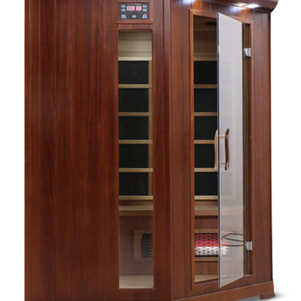 HealthSmart 4 Person Full Spectrum Corner Infrared Sauna